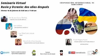 Rusia y Ucrania dos años después: cooperación internacional versus sanciones