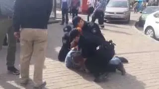 Киевская полиция против таксиста 19 сентебря 2015