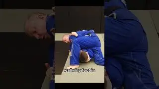 Kata-te-kata-ashi-jime (single hand single foot strangle) aka Canto Choke