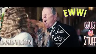 Margot Robbie's Vomit Scene - Babylon (2022)