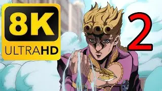 Gold Experience Requiem in 8K UHD | GOLDEN WIND | JoJo's Bizarre Adventure | Part 2