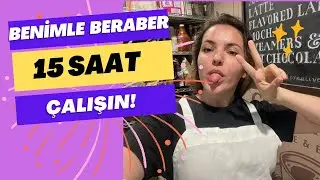 WORK AND TRAVEL'DA BİR İŞ GÜNÜ- Work and Travel 2022 Vlog