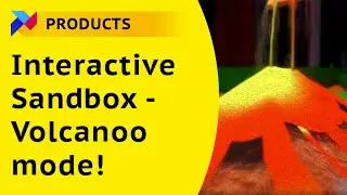 Interactive Sandbox - Volcanoo mode!