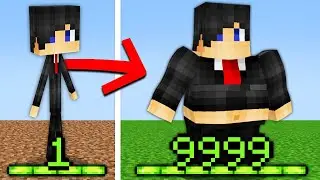 Minecraft, But Your XP = Your Weight...