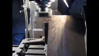 Фрезеровка кромки пластины
