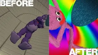 EPIC slide BEFORE and AFTER in the game Garry's mod! Fnaf security Breach
