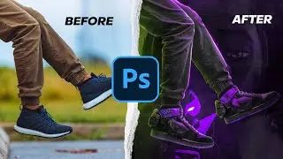 Earth 42 Prowler Miles Sneaker Edit | Photoshop Speedart