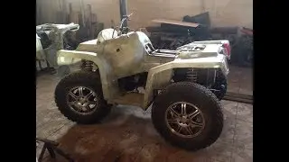 Homemade ATV \\ fiberglass manufacturing \\ Tuyzhug \\ 4x4