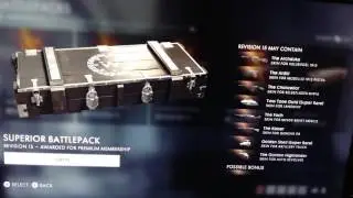 Battlefield 1 battlepacks