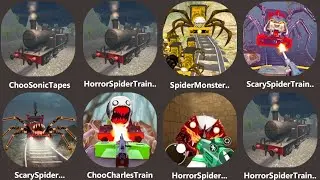 Choo Choo Charles vs Shin Sonic Tapes vs Cursed Thomas The Train,Spider Train Game,Choo Choo Train