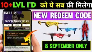 Free Fire Redeem Code 8 September| Redeem Code Free Fire| Redeem Code 8 September| Today Redeem Code