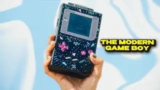Building a modern GAME BOY - Handpainted Shell, IPS Display, Custom Buttons, new Speaker