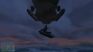 Grand Theft Auto 5 Dropping jetski from Helicopter