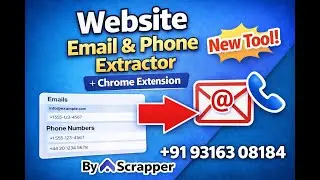 Website Data Extractor Tool | Extract Website Data Automatically Without Coding