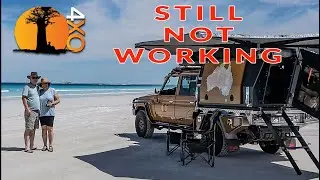 No work while on holiday. How's that going?
