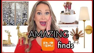 CHRISTMAS TEMU HAUL ! 🎄🎅🏻 High End Finds!