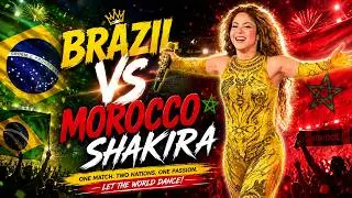 Shakira Style Brazil vs Morocco World Cup Anthem 2026 | Official Stadium Song