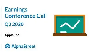 AAPL Stock | Apple Q3 2020 Earnings Call
