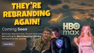 HBO Max is Back🔥: Warner Bros. Discovery Rebrands Max (Again)