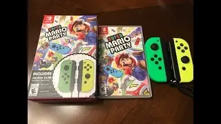 *Silent* Super Mario Party Joy-Con Bundle UNBOXING!!