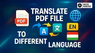 How to Translate PDF files to different Languages in Tamil
