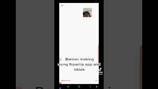 Banner creation DIY - Flipaclip app + TikTok
