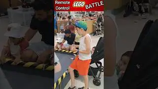 Remote Control LEGO Battle #shorts #remotecontrol #legovehicles #legocars #legowar #legoaddict