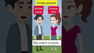 Simple present active and passive voice | 