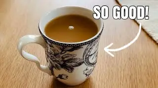 how to make DELICIOUS London Fog Tea☕🍯Earl Grey Latte