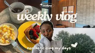 romanticizing my life ೀ⋆｡ ghibli vibes | what i eat in a day + 5k run ~ 🍞 weekly vlog