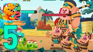 Dino Bash 2: Gameplay Walkthrough Part 5 - Tutorial! (iOS, Android)