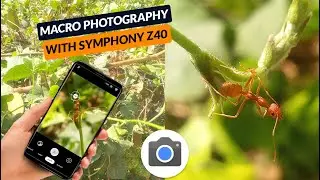 How to shoot macro photography with symphony Z40 using Google Go Camera