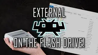 EXTERNAL RETROARCH ON THE SNES CLASSIC | Retroarch on the flash drive!