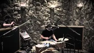 Paul Mabury On a Sugar Percussion Drum Kit.