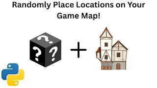 Python Tkinter Tutorial | How to Randomly Place Locations on a Tile Map