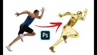 Turn Your Photos Into Gold Statues in Photoshop