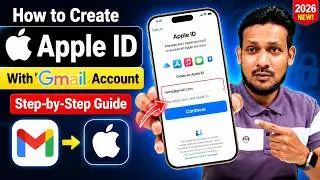 How to Create Apple ID With Gmail Account (Step-by-Step Guide 2025)