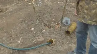 Влагозарядный полив виноградника  Способы полива