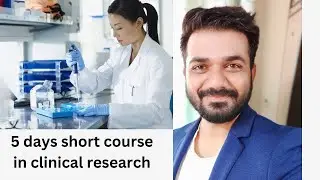 Announcing ‘5 days short course in clinical research’