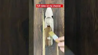 Making a wooden toy car #shorts