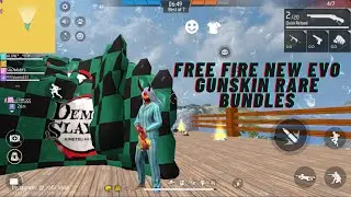 FREE FIRE NEW EVO GUNSKIN RARE BUNDLES -  GAMEPLAY