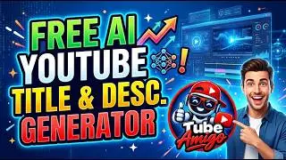 TubeAmigo   Free AI YouTube Title & Description Generator