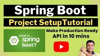 Spring boot Project Step by Step Tutorial in Intellij for Beginners