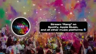 Rang - RUSHIL (Lyric Visualizer)