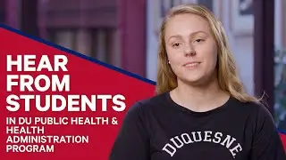 Hear from Students in DU Public Health & Health Administration Program