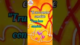 ❤️Il Vero Amore/True Love❤️ [ITA/ENG] - Antoine de Saint-Exupéry - short n.29