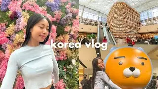 KOREA VLOG 🌸: kpop idols, coex mall, cherry blossoms at seoul forest
