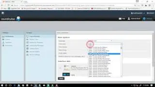 How to set the email date and time using timezone in cpanel for webmail