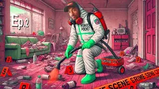 FINALLY GETTING A PAYCHECK [CRIME SCENE CLEANER] EP. 2