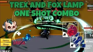 TREX AND FOX LAMP ONE SHOT COMBO